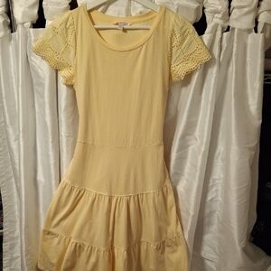 LC Lauren Conrad Yellow Dress XS 🩵🩵🩵